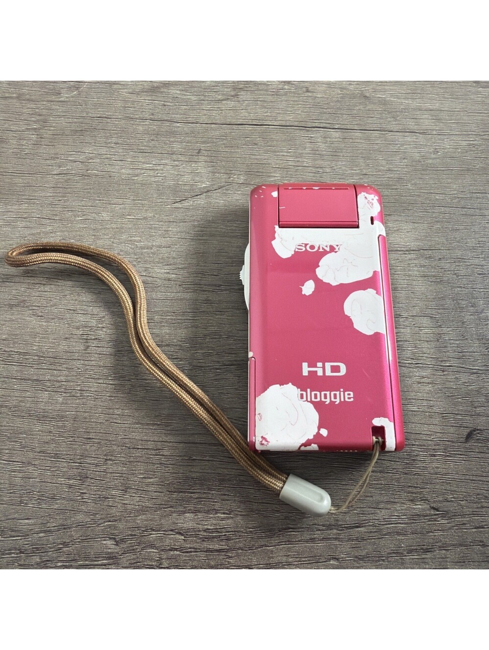 Sony HD Bloggie MHS-PM5 Mobile HD Snap CAMERA ONLY Metallic Pink Working